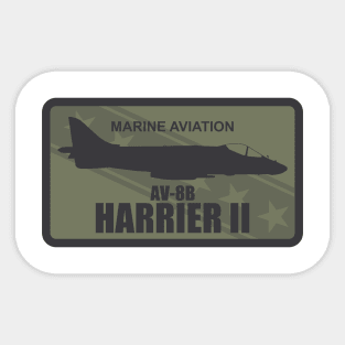 AV8B Harrier 2 Patch (subdued) Sticker